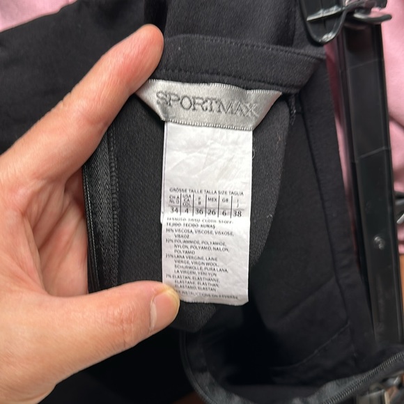 Max Mara Sportmax Straight-Fit Stretch Skirt - Picture 6 of 6